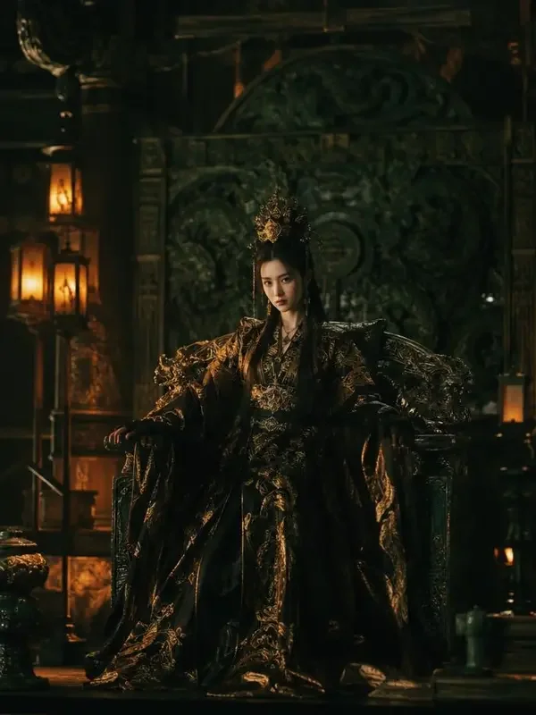 一夜穿越：我成了女帝短剧封面-黄豆短剧穿越重生题材